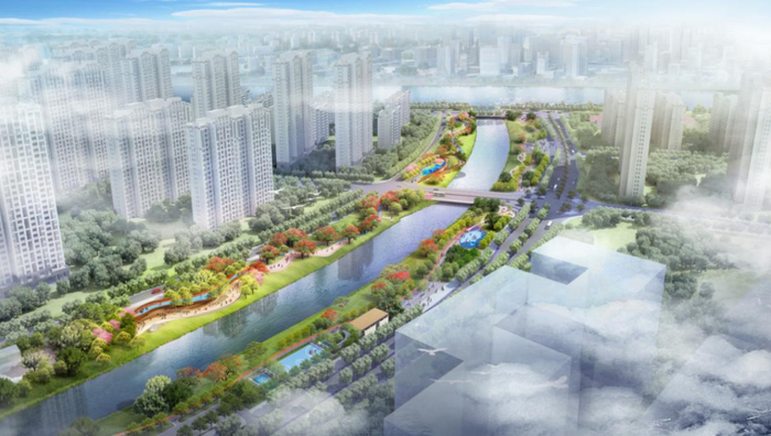 ▲公园整体效果图