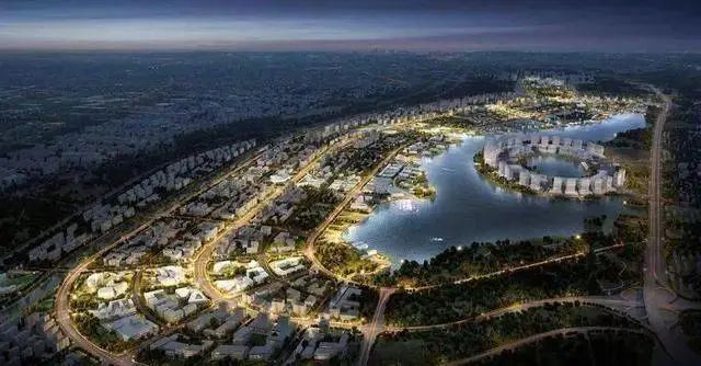 △北龙湖中原科技城效果图