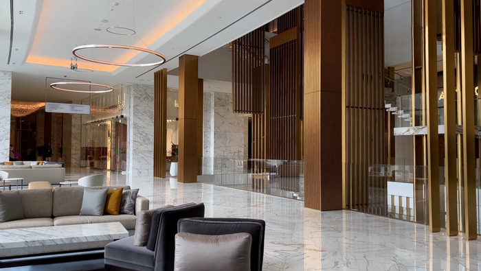 皇家亚特兰蒂斯酒店室内照明效果图