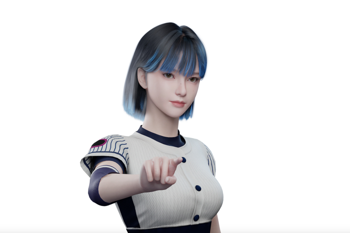 　　超写实虚拟偶像鹿晓希LUCY