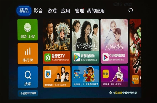 　　网红智能投影仪多广告，影响工作效率