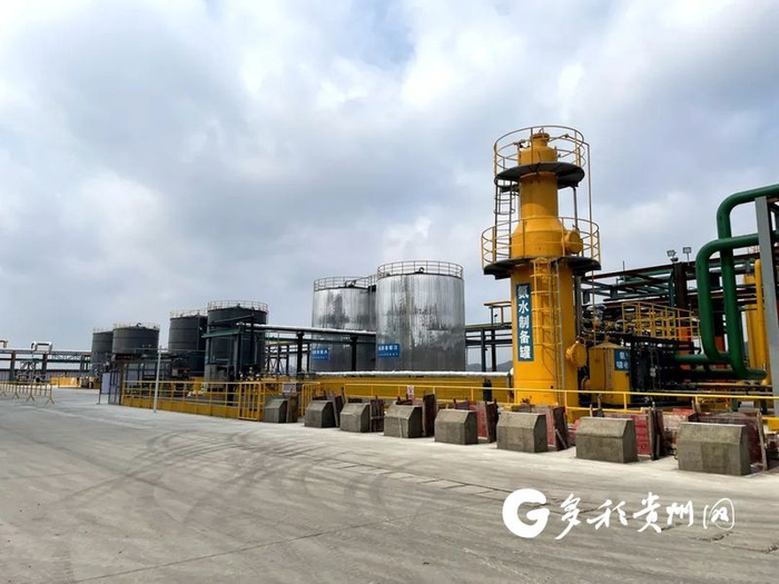 胜威凯洋化工厂区一角