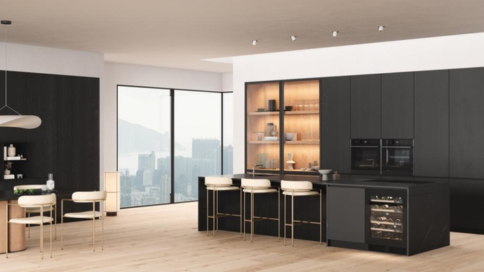 　　【以极简塑不简，缔造理想奢雅厨间】