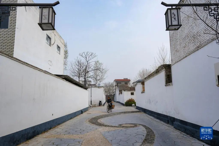 这是3月22日拍摄的西裴村一景。新华社记者 张铖 摄