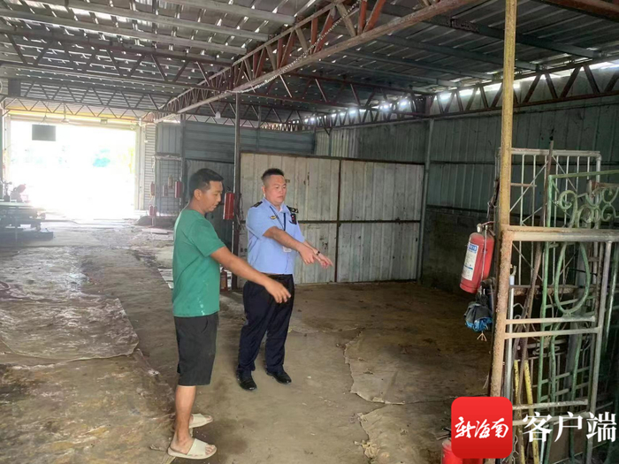 整改后的蒋某印废品回收站。城市执法部门供图