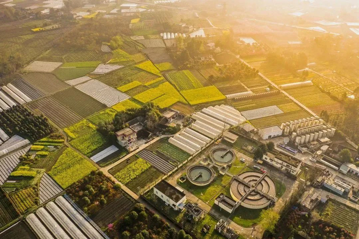 △成都乡镇污水处理厂，图源视觉中国