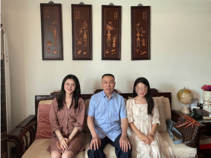 ↑李右溪和导师