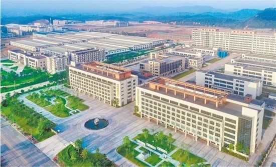 △鹤山工业区，位于江门大型产业集聚区北组团 来源：江门市政府官网