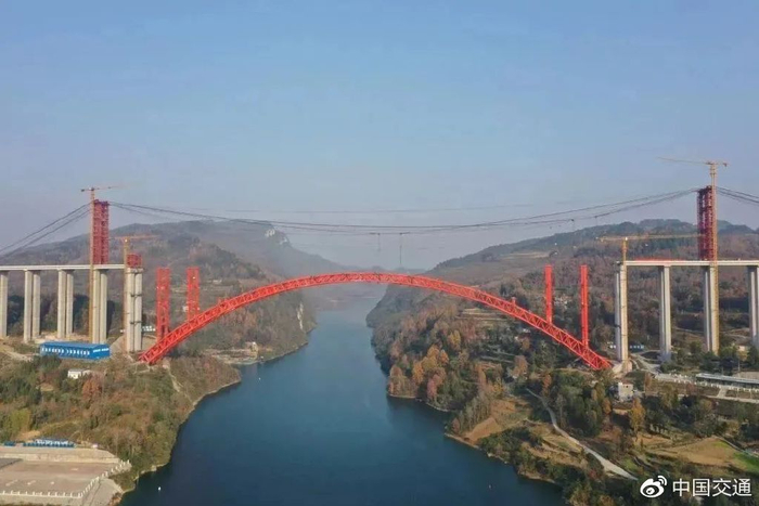 乌江特大桥。图源：贵州交通