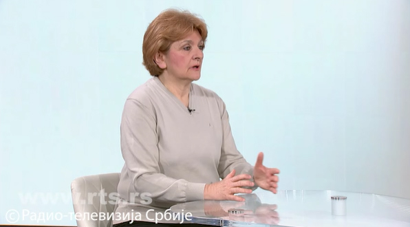 　塞尔维亚卫生部长格鲁伊契奇 视频截图