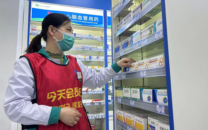 药店内，奥司他韦供应充足。新京报记者 陈琳 摄