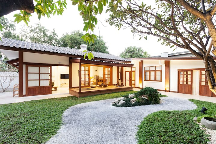 　鱿鱼在清迈运营的民宿 图片来源：受访者鱿鱼提供