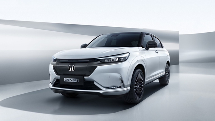 广汽本田e:NP1极湃1外观设计。 广汽本田供图 华龙网发