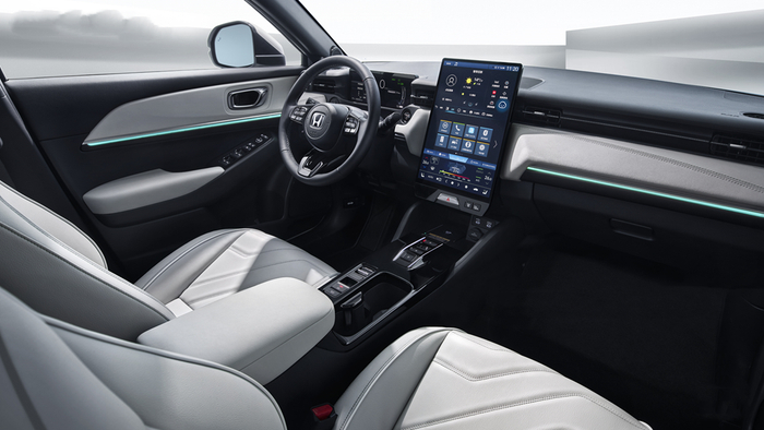广汽本田e:NP1极湃1内饰设计。 广汽本田供图 华龙网发