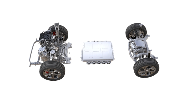 　　全新混动架构Hi4车体总成