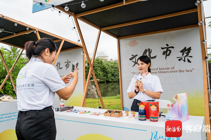 　　“风从海上来”三亚创新发展主题展将于3月28日至31日在博鳌东屿岛文化公园开展。记者 李昊 摄