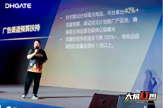 　　敦煌网用户增长总监李成