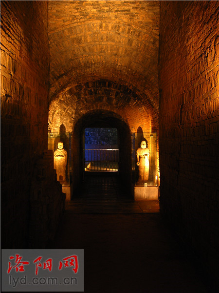 景陵地宫内甬道