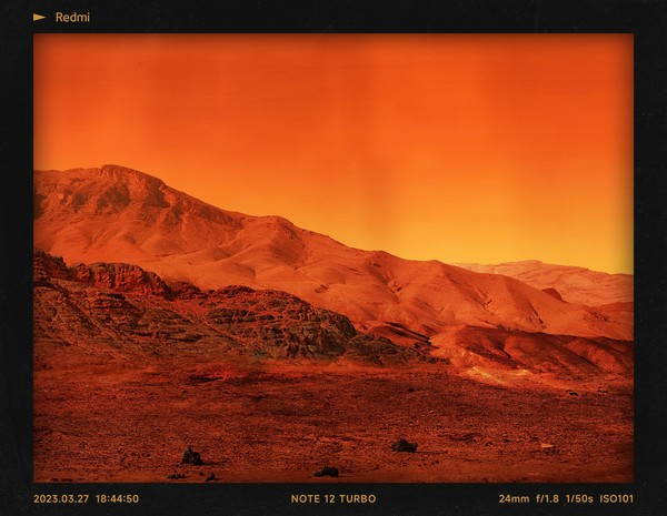 使用RedmiNote12Turbo拍摄