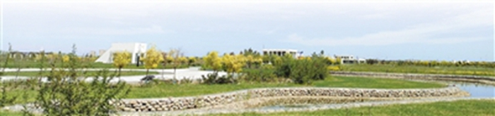 东郊污水处理厂实景。