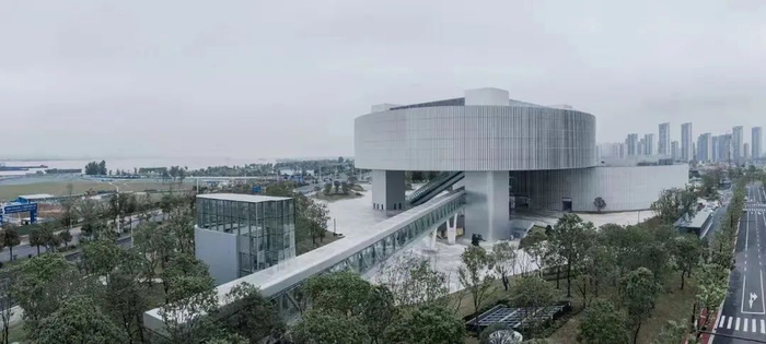 江北新区市民中心实景图（图源网络，侵权删）