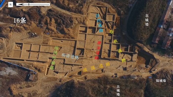 郑韩故城 图源：河南省文物局