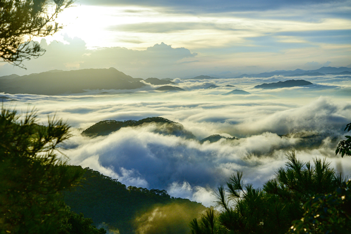 △ 贞山云海 黄德坚 摄