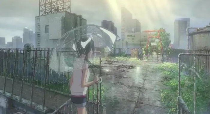 《天气之子》剧照 图片来源：豆瓣