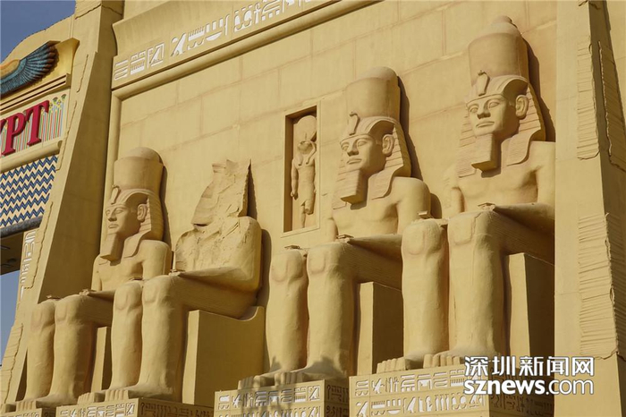 埃及阿布辛贝神庙 。李仁奇 摄
