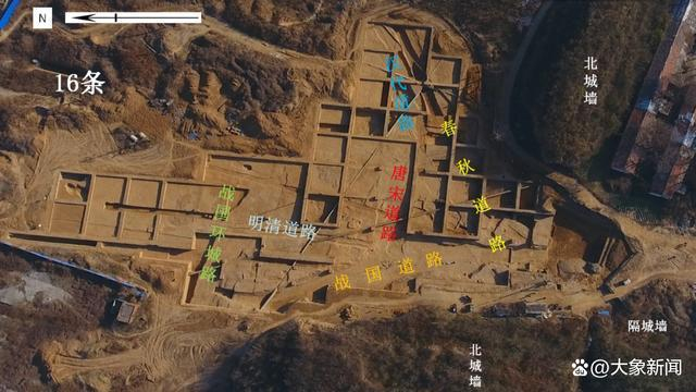 郑韩故城 图源：河南省文物局