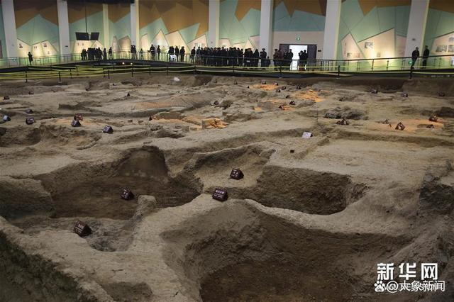 清凉寺汝官窑遗址展示馆内（图源：新华网）