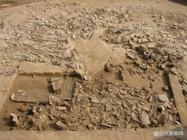 内黄三杨庄汉代建筑遗址（图源：河南省文物考古研究院）