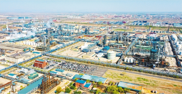         华锦集团厂区。 本报特约记者　　林　　松　　摄