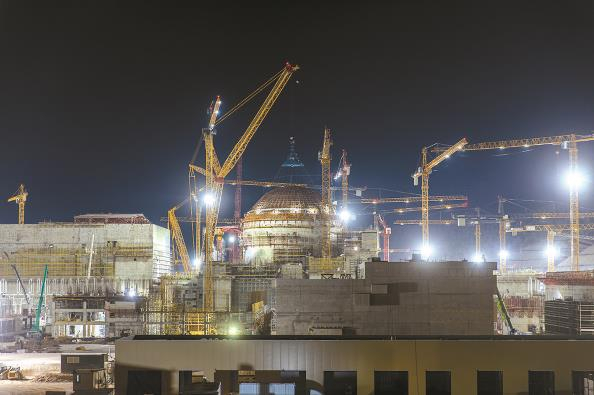             建造中的土耳其阿库尤核电站    图GJ          