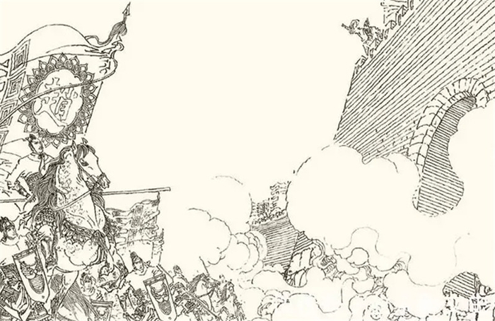 　　赵匡胤一战夺滁州。来源：连环画