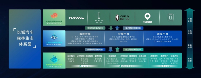 长城汽车森林生态体系。 长城汽车供图 华龙网发