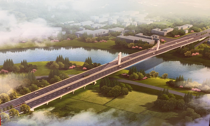 235国道长兴泗安至安吉长弄口段改建效果图