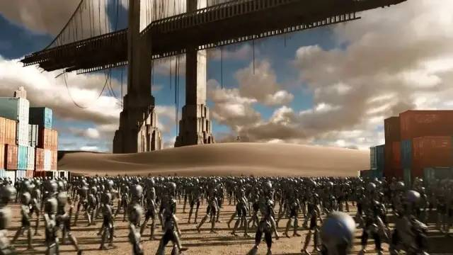 电影《机械公敌》剧照。来源：豆瓣