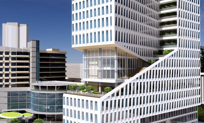 （医院外观效果图）