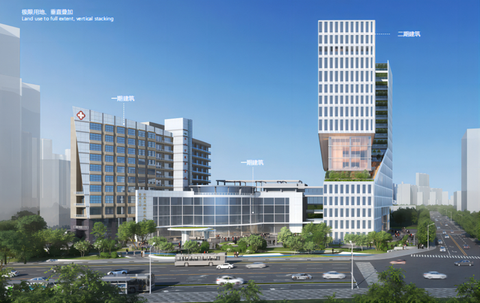 （医院外观效果图）