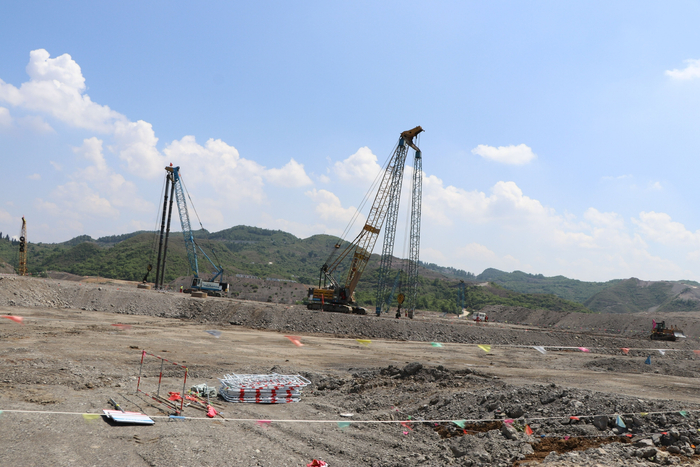 图为中石化织金50万吨PGA项目。