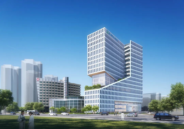 （医院外观效果图）