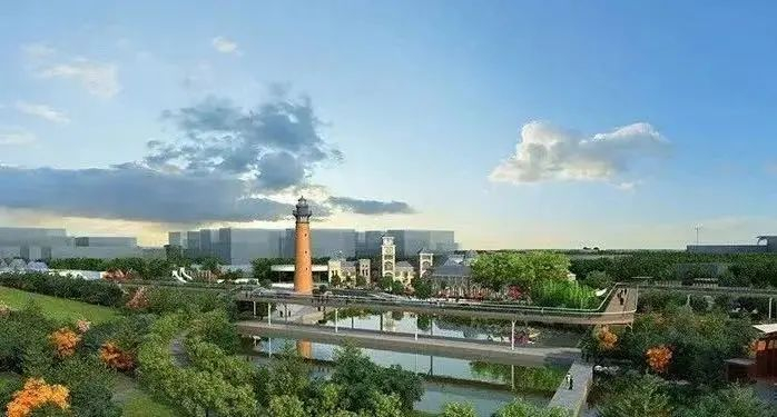 大华朗香公园效果图