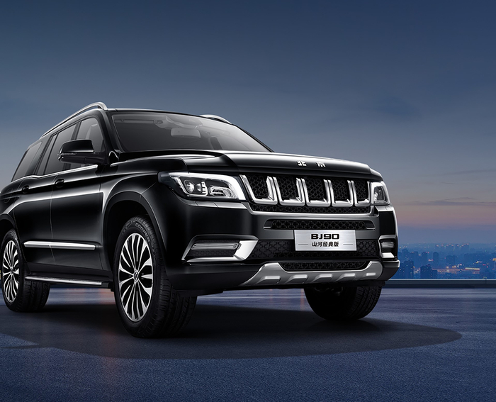 图为BJ90山河经典版（图片来源：北京越野官网）