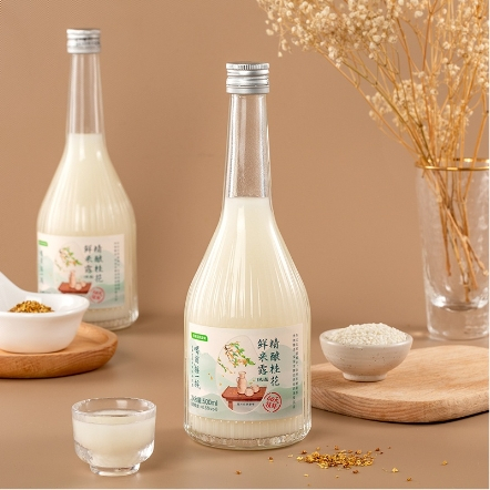 　　叮咚买菜定制精酿鲜桂花米露