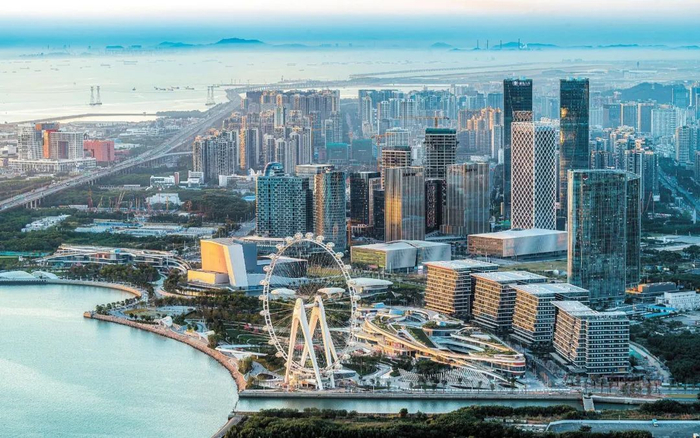 宝安中心区。深圳特区报记者 何龙 摄