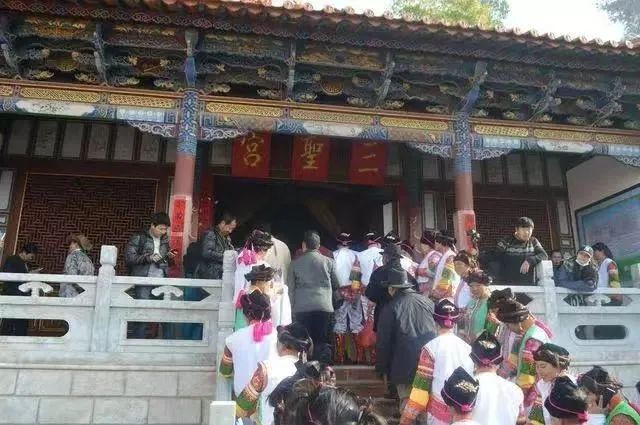 ▲云南省通海县鲁班节。（图片来源：名城通海微信公众号）