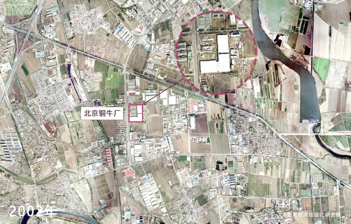 2002年张家湾（北京铜牛厂）影像图