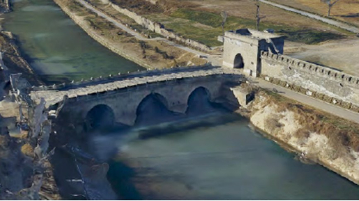 张家湾古镇通运桥实景三维图