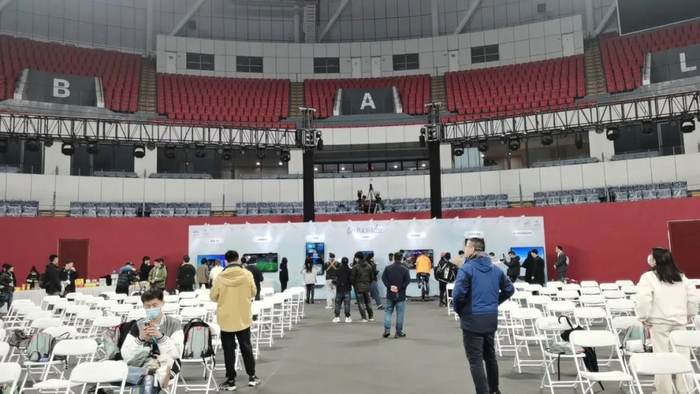 图2 杭州奥体中心网球中心活动现场照片